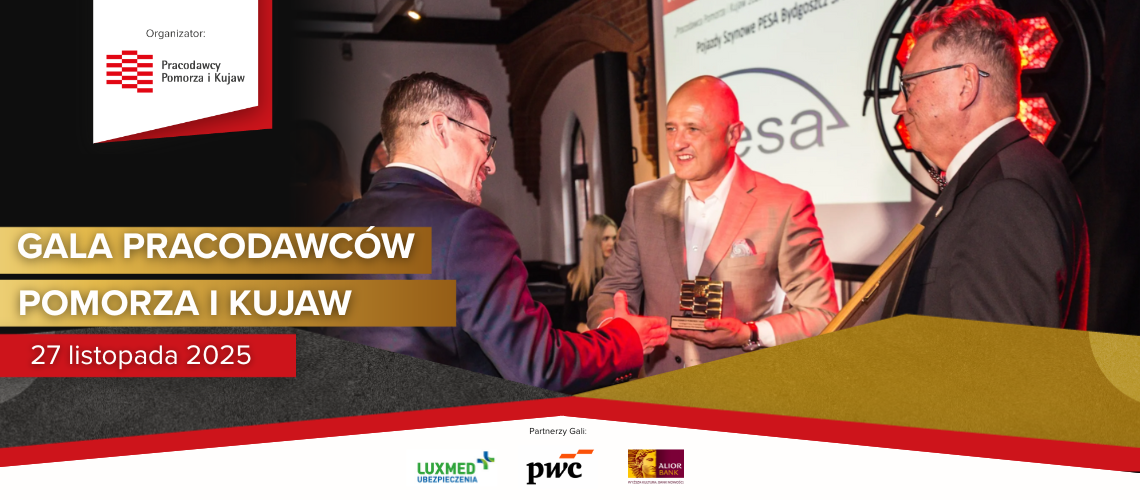 Weź udział w Gali Pracodawców Pomorza i Kujaw!