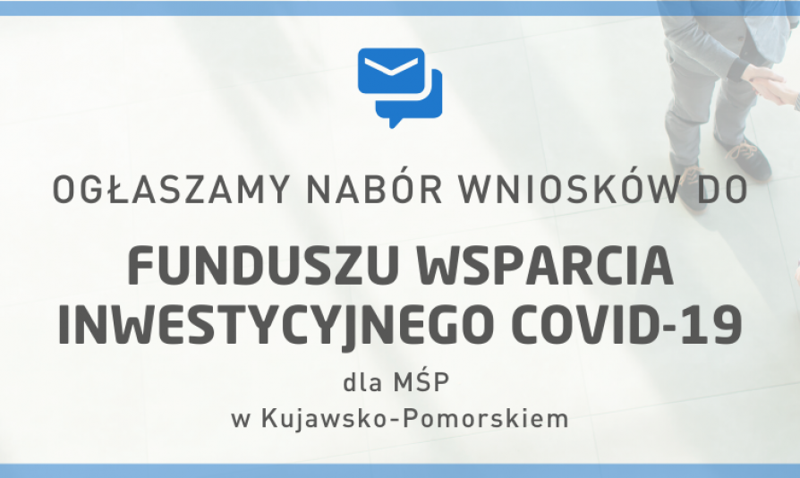 Dofinansowanie w ramach Funduszu Wsparcia Inwestycyjnego