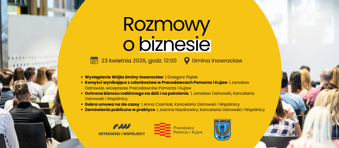ROZMOWY O BIZNESIE | Spotkanie w Gminie Inowrocław
