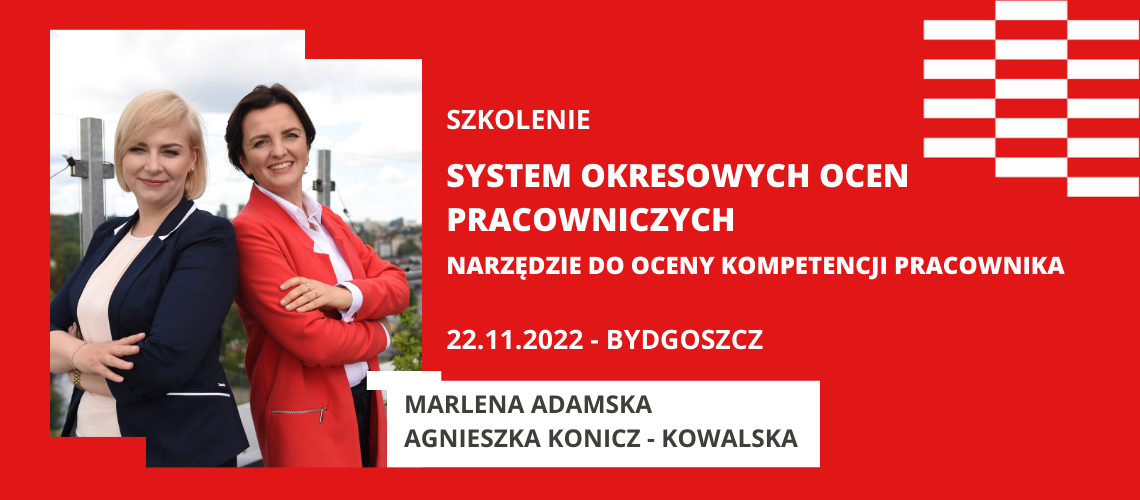 Szkolenie: System okresowych ocen pracowniczych, jako narzędzie  do oceny kompetencji pracownika.