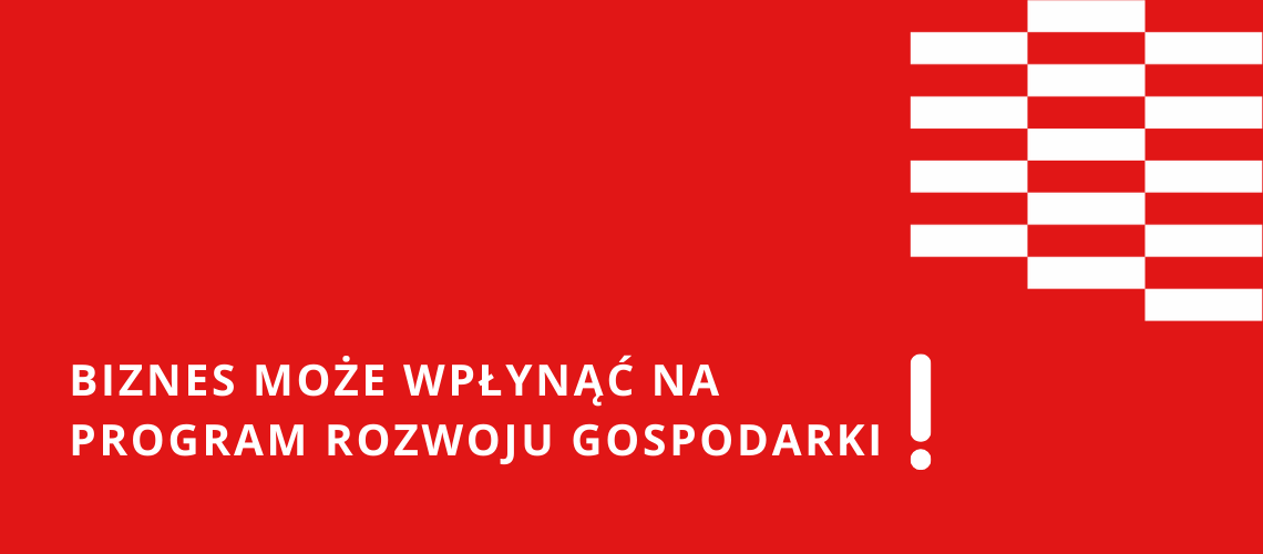 Konsultacje społeczne programu rozwoju gospodarki