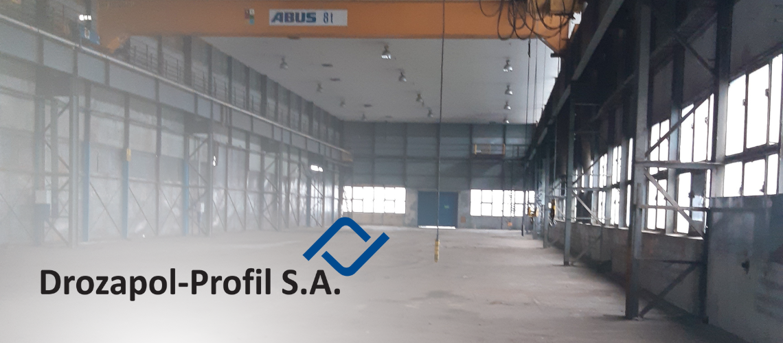 Wynajmij halę produkcyjną firmy Drozapol