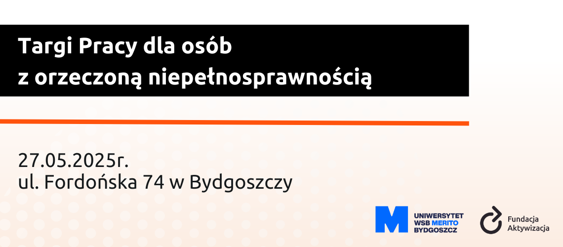 Patronujemy VI Targom Pracy dla Osób z Niepełnosprawnościami